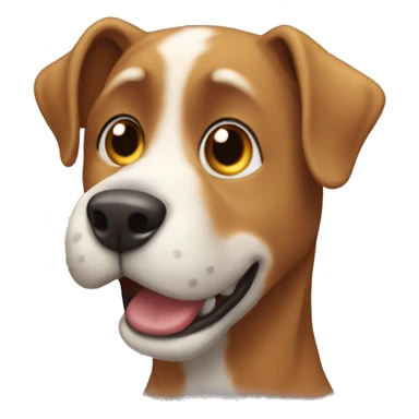 what the dog doing sticker