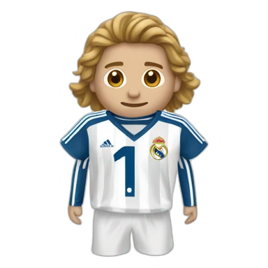 Maillot du real madrid sticker