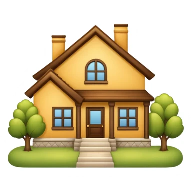 House with thumbs up sticker