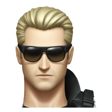 Albert Wesker from Resident Evil sticker