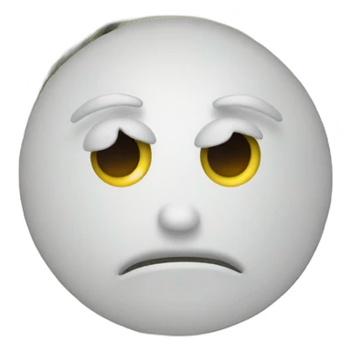 Emoji with money eyes sticker