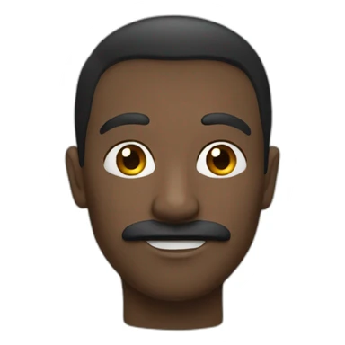 Chat à tache noire sur le nez sticker