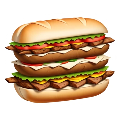 döner kebab sticker