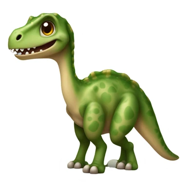 Extremely Shy dinosaur ￼ sticker