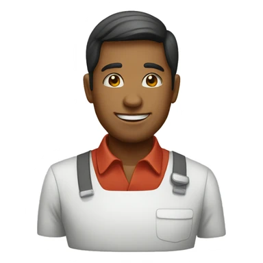 hotel worker sticker