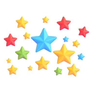 magic stars sticker