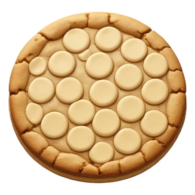White chocolate chip cookie sticker
