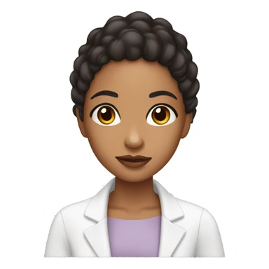 lightskin girl doing her skincare  sticker