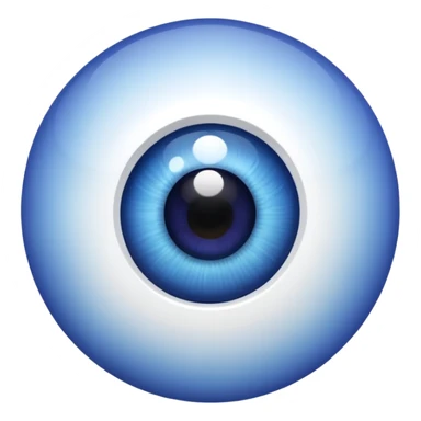 Eyeball sticker