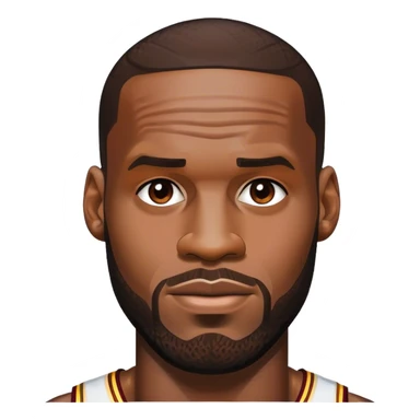 Make a LeBron James emoji  sticker