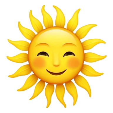 Sun with text Good Morning sticker