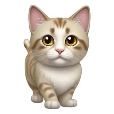 cat race sacré de birmanie sticker