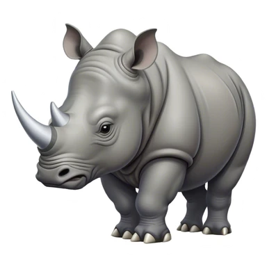 angry Rhinoceros sticker