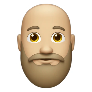 bald-it-guy-with-beard sticker