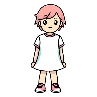 Girls sticker