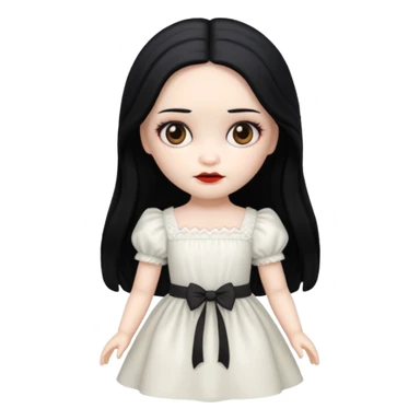 Păpușa Annabelle sticker