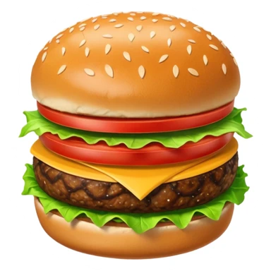 Kapibara burger sticker