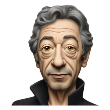Serge Gainsbourg sticker