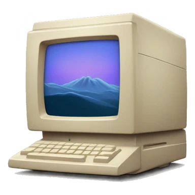 vintage macintosh sticker