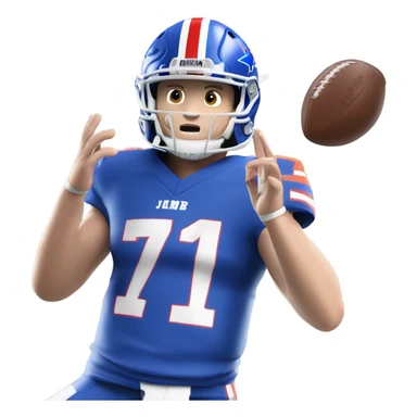 josh allen sticker