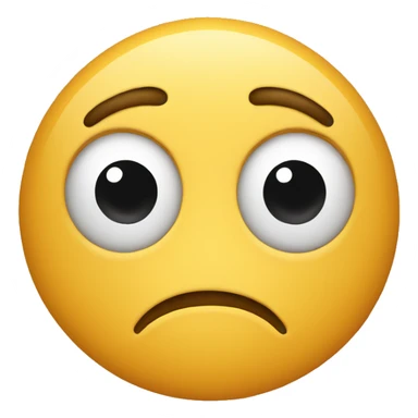 squished emoji face sticker