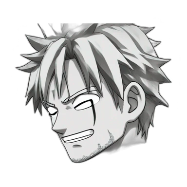 Zoro du manga one piece sticker