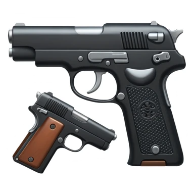pistol sticker