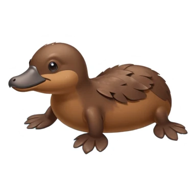 Heiteres schnabeltier sticker