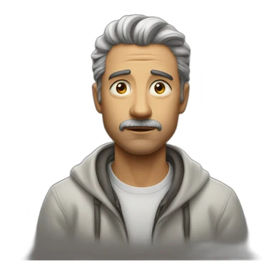 Hommes tristesse cœur brisé sticker