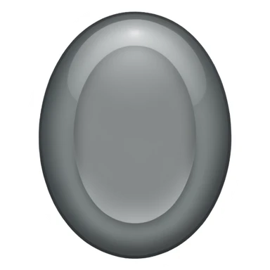 Generate stone oval cutted sticker