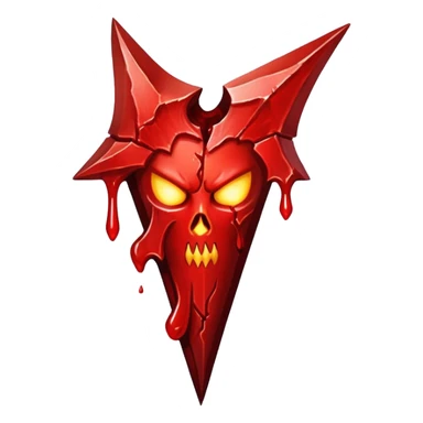 blood shard diablo sticker