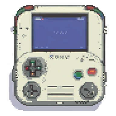 белый плеер Sony, no background sticker