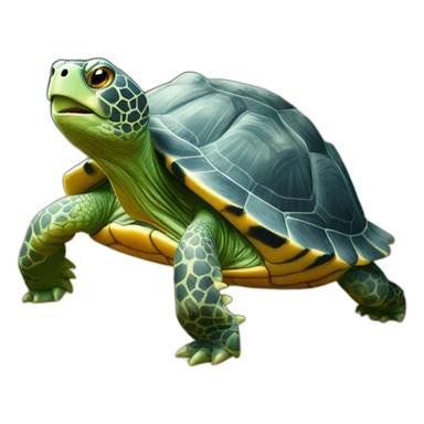 Tortue sur insta sticker
