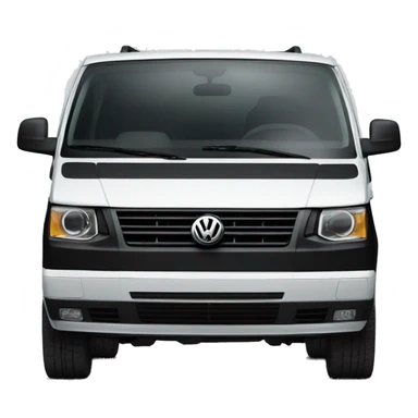 Black VW Multivan T5 sticker