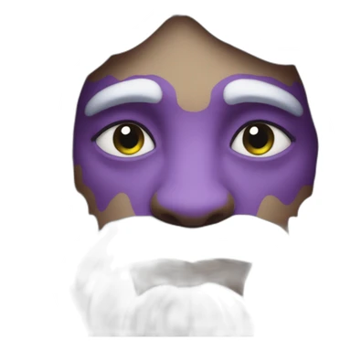 purple-skinned firbolg sticker