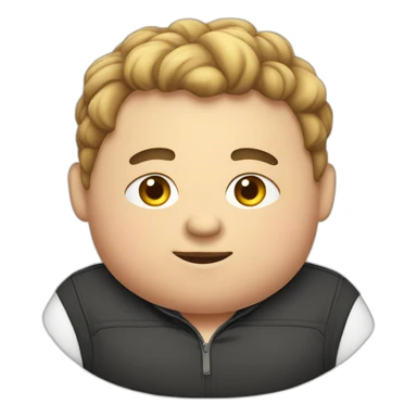 Fattest boy in the world sticker