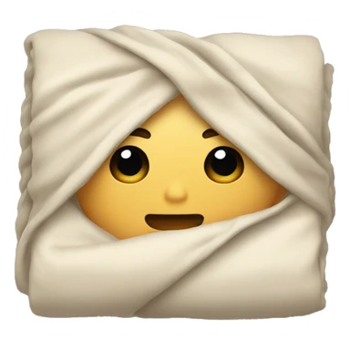 Cozy Folded blanket sticker