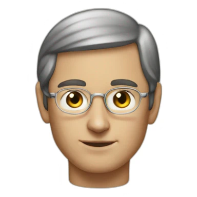 Young Steve jobs sticker