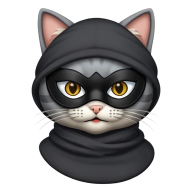 cat as thief sticker