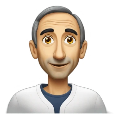 Eric Zemmour buvant de la biere sticker
