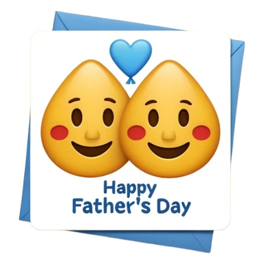 Happy belated Father’s Day card sticker