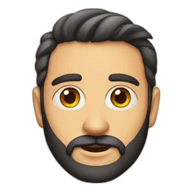 anteojos-barba-rubio pelado sticker