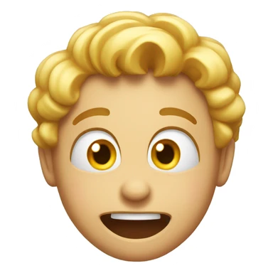 overly excited emoji sticker