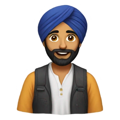 sikh guy  sticker