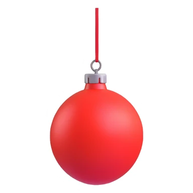 bright red bomb sticker