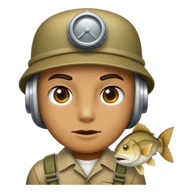 Coo dressed as a cod sticker