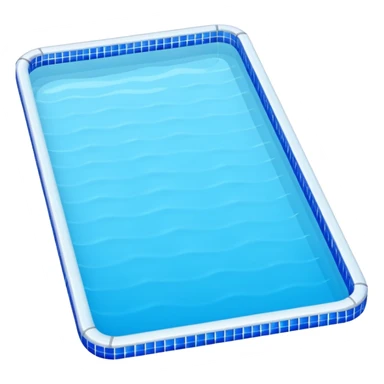 Swimming pool sticker