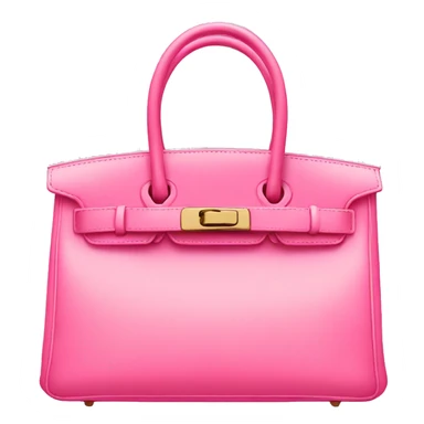 Pink birkin bag sticker