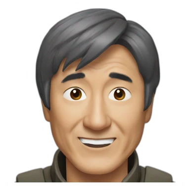 Jackie chan sticker
