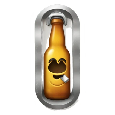 bottle opener sticker